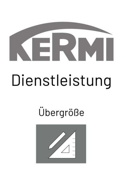 Kermi Kermi Montageaufpreis für Übergröße ab Breite 1000 mm, bis 9 mm Glasstärke